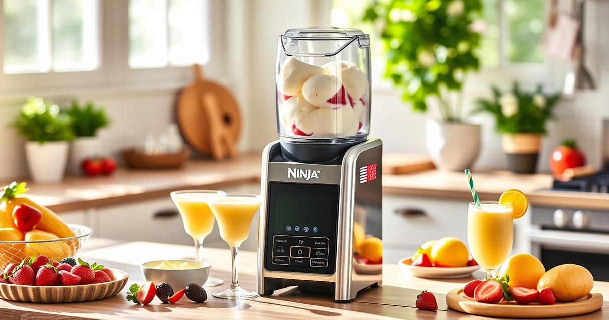 Make Summer Pool Parties Sweeter with the Ninja NC701 CREAMi Swirl