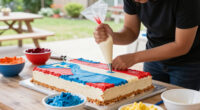Martha's Giant Flag Cake Served 250 Guests—Here's How to Make It Yourself