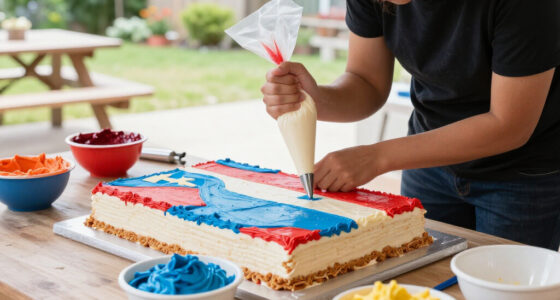 Martha's Giant Flag Cake Served 250 Guests—Here's How to Make It Yourself