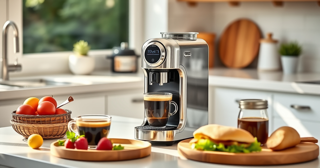 Ninja Luxe Café Mini Espresso Machine & Drip Coffee: Perfect Summer Coffee Companion