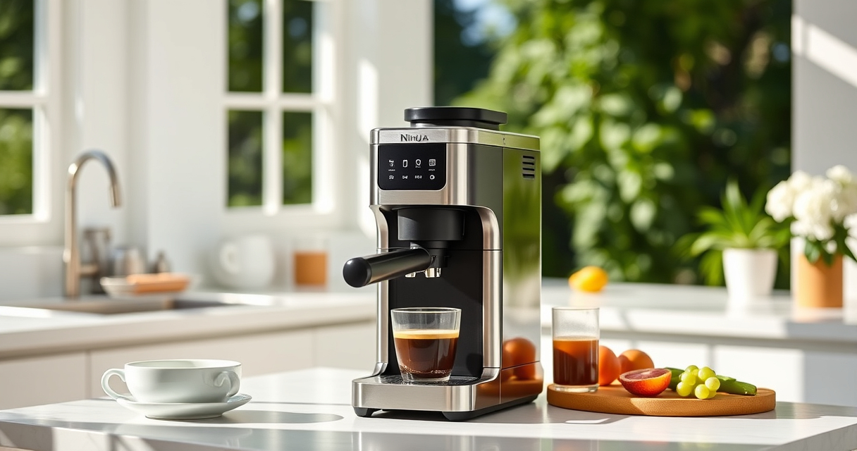 Ninja Luxe Café Premier 3-in-1: Your Summer Coffee Companion