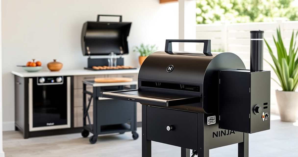 Ninja Outdoor Woodfire Pro XL Grill & Smoker: Summer BBQ Essential