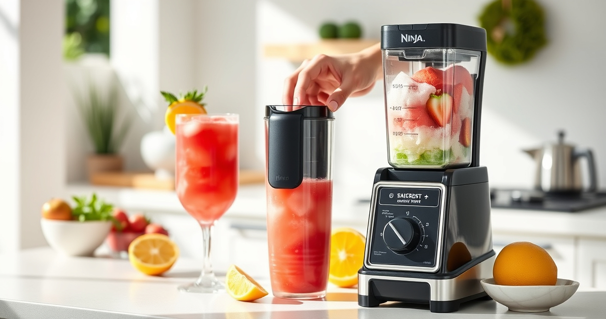 Ninja SLUSHi Twist: The Ultimate Summer Frozen Drink Maker