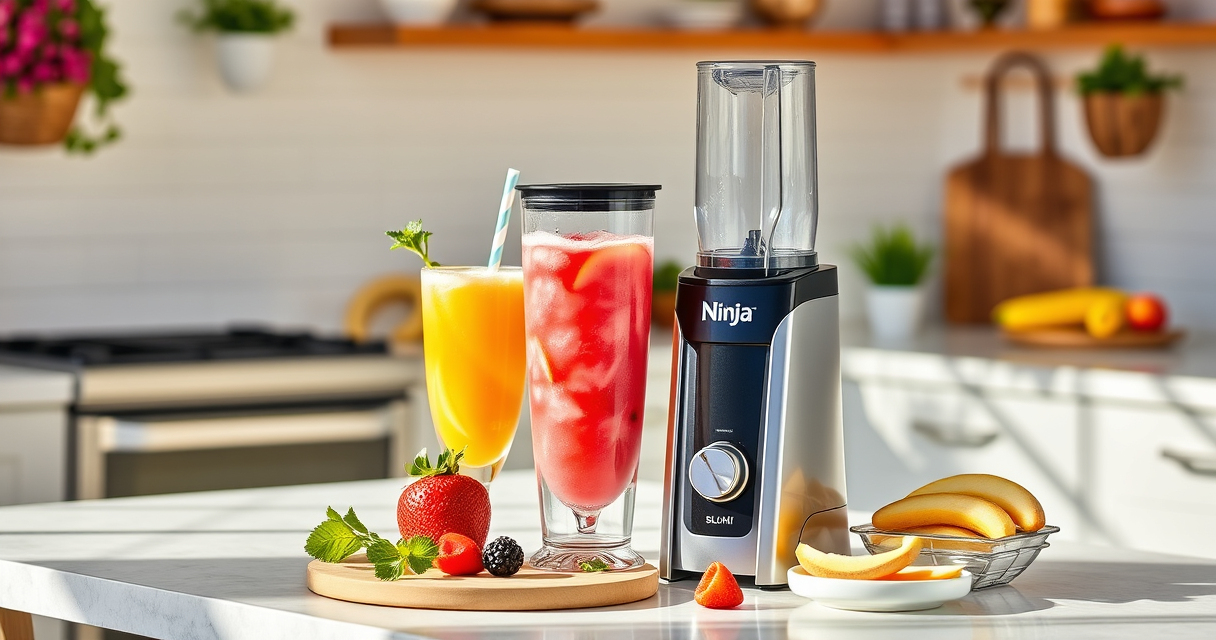 Ninja SLUSHi Twist: The Ultimate Summer Frozen Drink Maker