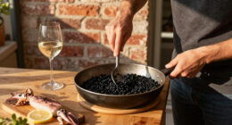 Risotto Al Nero Di Seppia: Venice's Dramatic Black Risotto At Home