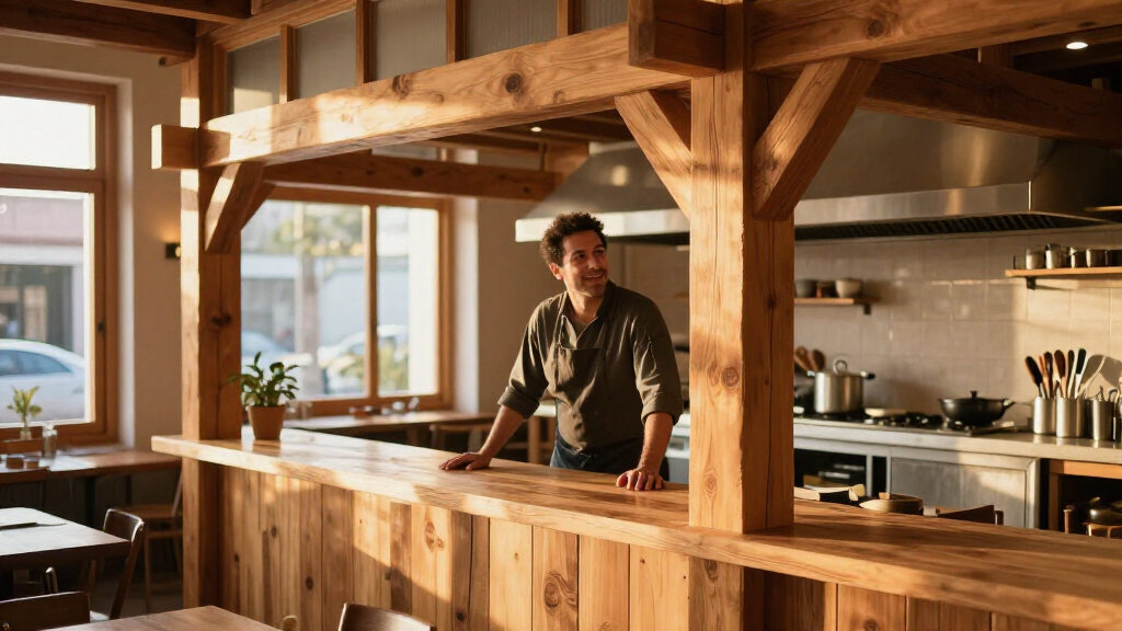 Santiago Centro Opens Its First Fully Wooden Restaurant In Ten Days