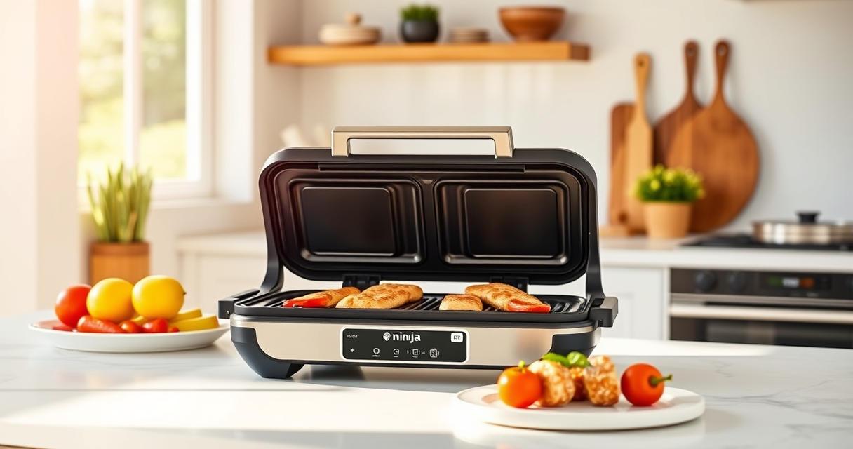 Summer Grilling Made Easy with Ninja Foodi Pro 5-in-1 Indoor Grill