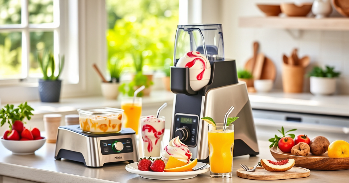 Summer Recipe Roundup with the Ninja NC701 CREAMi Swirl Ice Cream Maker