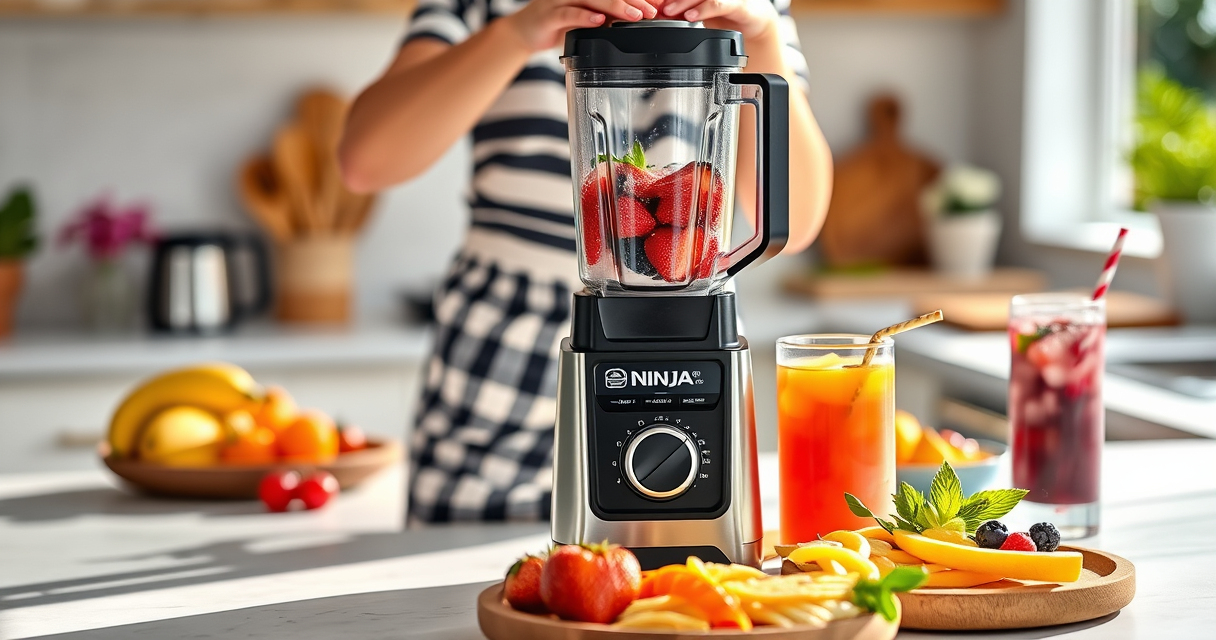 Summer Refreshments with the Ninja Blast Max Portable Blender
