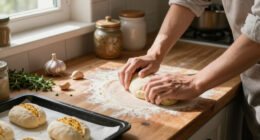 Tear & Share Garlic Bread Rolls