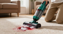 This Viral Bissell Little Green Lifted A Red Wine Stain In Seconds—and It's Discounted Right Now