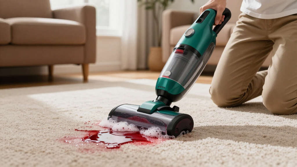 This Viral Bissell Little Green Lifted A Red Wine Stain In Seconds—and It's Discounted Right Now