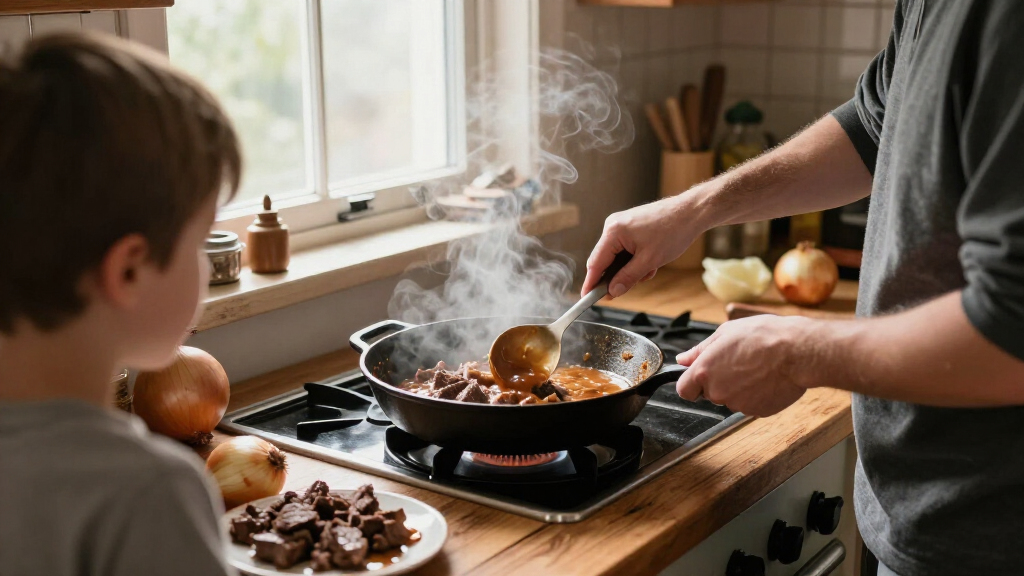 "We Eat This Once A Week": Beef Tips & Gravy Is The Recipe Everyone Begs For