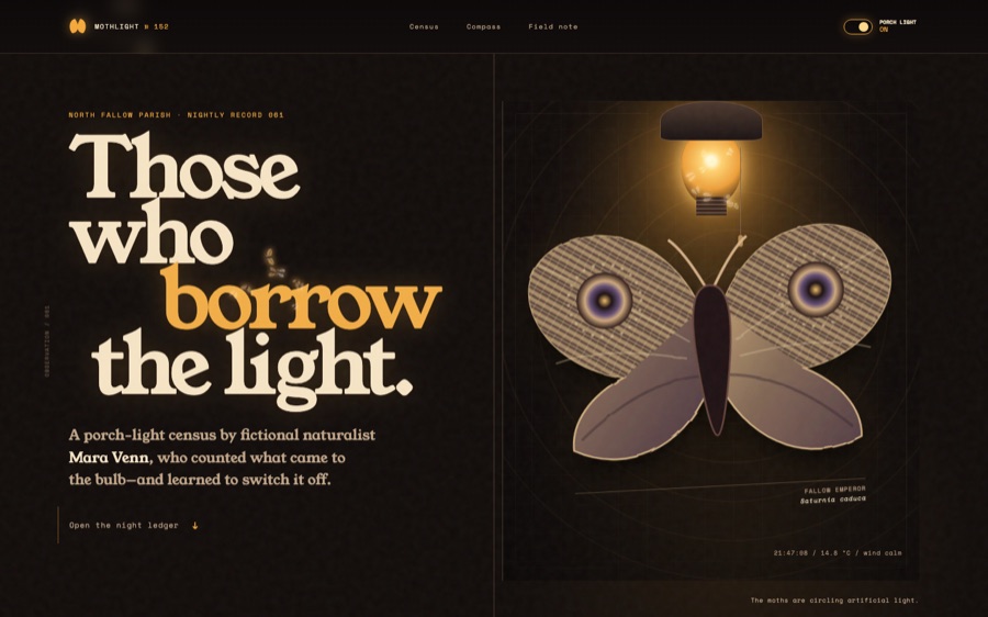 Mothlight — A Porch-Light Census (FABLE/175)